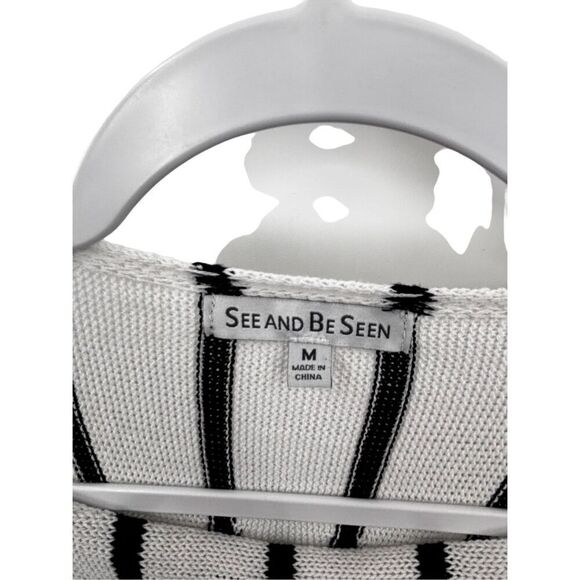 See and be seen short sleeve knit light weight sweater size medium - Picture 6 of 7